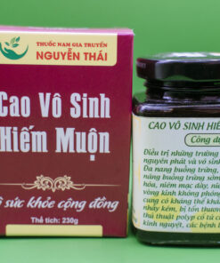 cao dieu tri vo sinh