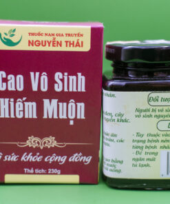 cao dieu tri vo sinh hiem muon